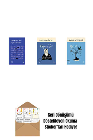 Everest Açıkhava 1 - Sabahattin Ali Seçme Öyküler + Kağnı / Ses + Şiirler + Okuma Sticker'ları