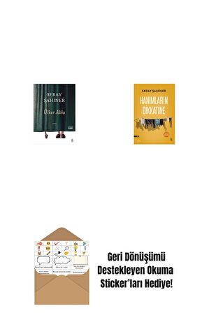 Ülker Abla + Hanımların Dikkatine + Okuma Sticker'ları