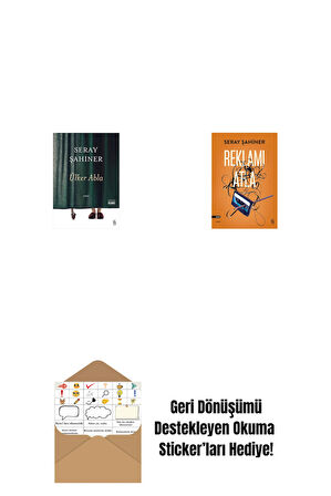 Ülker Abla + Reklamı Atla + Okuma Sticker'ları