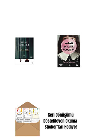 Ülker Abla + Vatan Millet Samatya + Okuma Sticker'ları