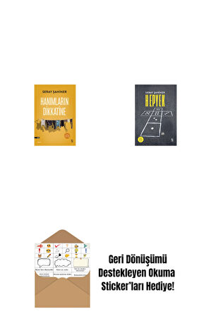 Hanımların Dikkatine + Hepyek + Okuma Sticker'ları