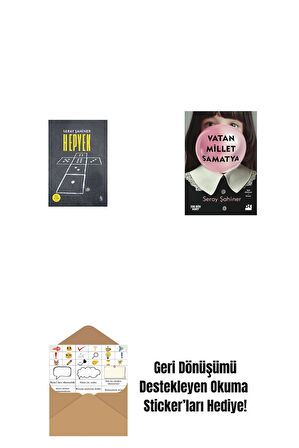 Hepyek + Vatan Millet Samatya + Okuma Sticker'ları