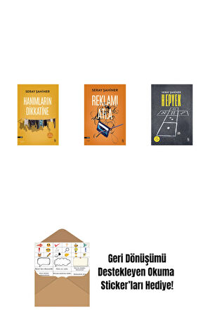 Hanımların Dikkatine + Reklamı Atla + Hepyek + Okuma Sticker'ları