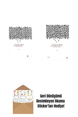 Dünya Lekesi (Ciltli) + Dünya Lekesi + Okuma Sticker'ları