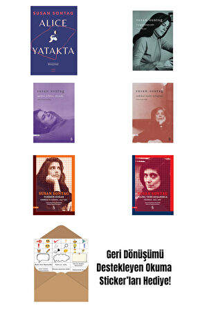 Susan Sontag 6 Kitap Set + Okuma Sticker'ları