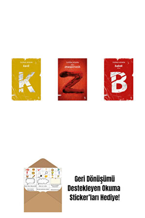 Kavil + Zito İ Epanastasis - Yaşasın İsyan + Babek + Okuma Sticker'ları