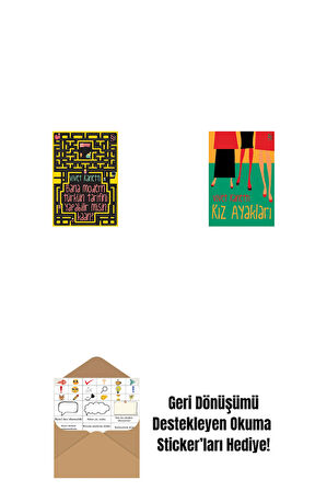 Bana Modern Türkün Tarifini Yapabilir misin Kaan? + Kız Ayakları + Okuma Sticker'ları