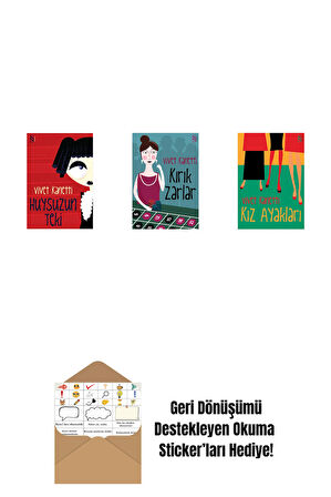 Huysuzun Teki + Kırık Zarlar + Kız Ayakları + Okuma Sticker'ları
