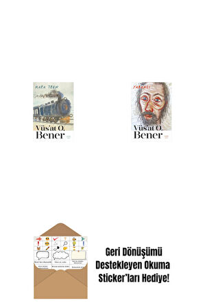 Kara Tren + Yabancı + Okuma Sticker'ları