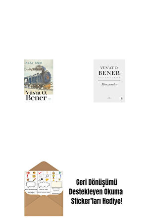 Kara Tren + Manzumeler (Ciltli) + Okuma Sticker'ları