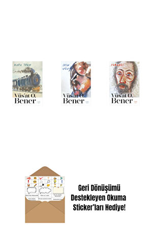 Kara Tren + İpin Ucu + Yabancı + Okuma Sticker'ları