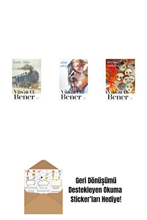 Kara Tren + İpin Ucu + Mızıkalı Yürüyüş + Okuma Sticker'ları