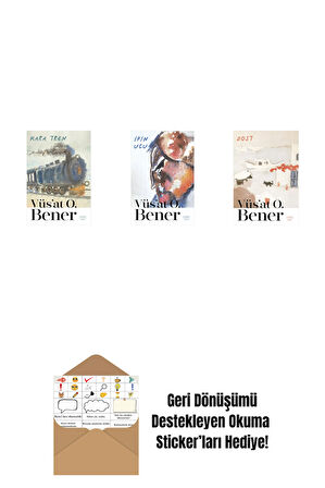 Kara Tren + İpin Ucu + Dost + Okuma Sticker'ları