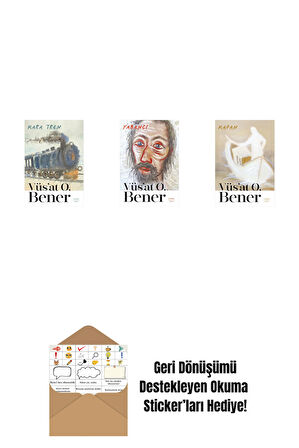 Kara Tren + Yabancı + Kapan + Okuma Sticker'ları