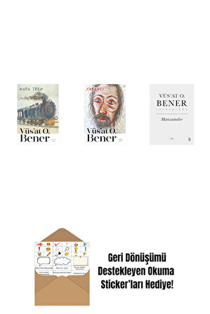 Kara Tren + Yabancı + Manzumeler (Ciltli) + Okuma Sticker'ları