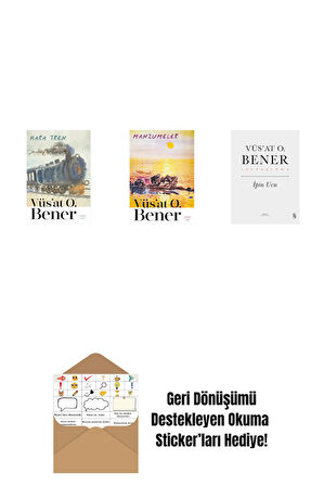 Kara Tren + Manzumeler + İpin Ucu (Ciltli) + Okuma Sticker'ları