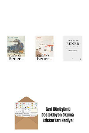 Kara Tren + Dost + Manzumeler (Ciltli) + Okuma Sticker'ları
