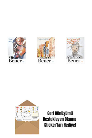 İpin Ucu + Yaşamasız + Bay Muannit Sahtegi'nin Notları + Okuma Sticker'ları