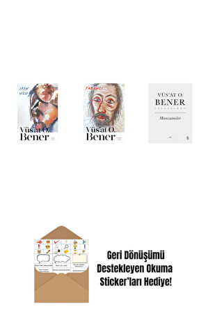 İpin Ucu + Yabancı + Manzumeler (Ciltli) + Okuma Sticker'ları