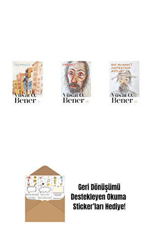 Yaşamasız + Yabancı + Bay Muannit Sahtegi'nin Notları + Okuma Sticker'ları