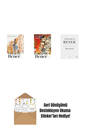 Yaşamasız + Mızıkalı Yürüyüş + Manzumeler (Ciltli) + Okuma Sticker'ları