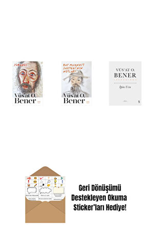 Yabancı + Bay Muannit Sahtegi'nin Notları + İpin Ucu (Ciltli) + Okuma Sticker'ları