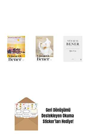 Manzumeler + Kapan + İpin Ucu (Ciltli) + Okuma Sticker'ları