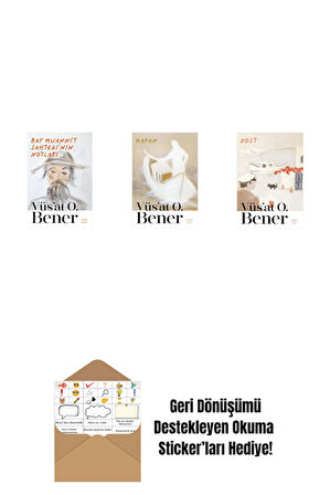 Bay Muannit Sahtegi'nin Notları + Kapan + Dost + Okuma Sticker'ları