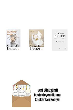 Bay Muannit Sahtegi'nin Notları + Kapan + Manzumeler (Ciltli) + Okuma Sticker'ları