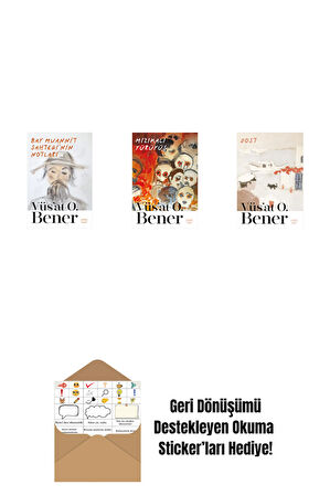 Bay Muannit Sahtegi'nin Notları + Mızıkalı Yürüyüş + Dost + Okuma Sticker'ları