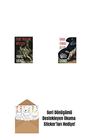 Tene Yazılan Ayetler + Bana İsmail Deyin + Okuma Sticker'ları