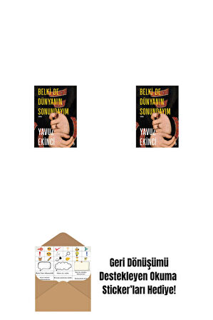 Belki de Dünyanın Sonundayım (Ciltli) + Belki de Dünyanın Sonundayım + Okuma Sticker'ları