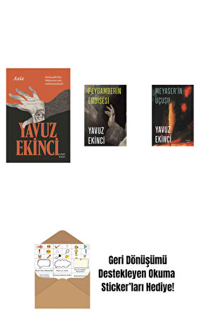 Aziz + Peygamberin Endişesi + Meyaser'in Uçuşu + Okuma Sticker'ları