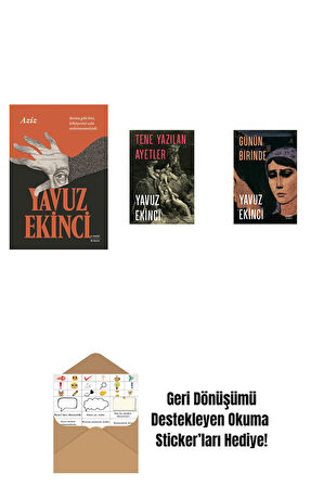 Aziz + Tene Yazılan Ayetler + Günün Birinde + Okuma Sticker'ları