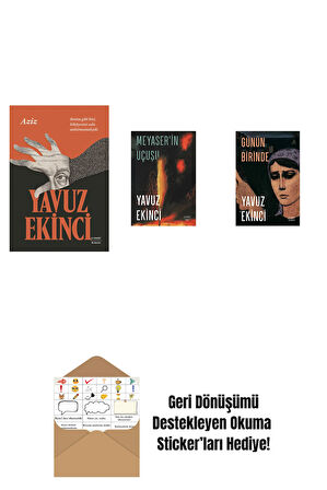 Aziz + Meyaser'in Uçuşu + Günün Birinde + Okuma Sticker'ları