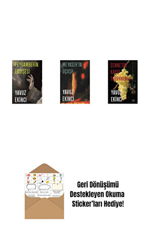 Peygamberin Endişesi + Meyaser'in Uçuşu + Cennetin Kayıp Toprakları + Okuma Sticker'ları