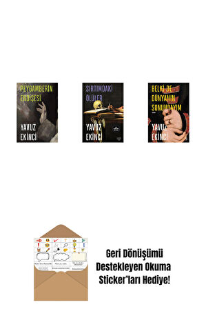 Peygamberin Endişesi + Sırtımdaki Ölüler + Belki de Dünyanın Sonundayım + Okuma Sticker'ları
