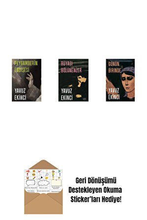 Peygamberin Endişesi + Rüyası Bölünenler + Günün Birinde + Okuma Sticker'ları