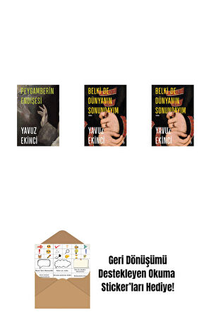 Peygamberin Endişesi + Belki de Dünyanın Sonundayım (Ciltli) + Belki de Dünyanın Sonundayım + Okuma Sticker'ları