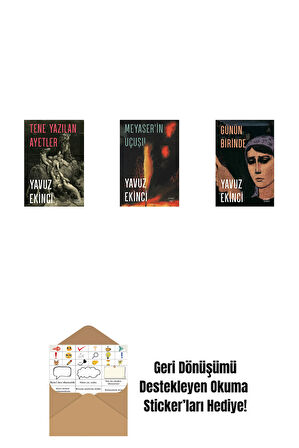 Tene Yazılan Ayetler + Meyaser'in Uçuşu + Günün Birinde + Okuma Sticker'ları