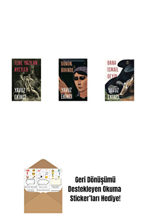 Tene Yazılan Ayetler + Günün Birinde + Bana İsmail Deyin + Okuma Sticker'ları