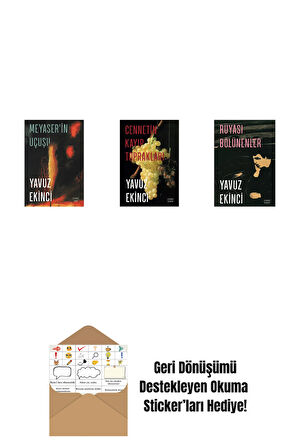 Meyaser'in Uçuşu + Cennetin Kayıp Toprakları + Rüyası Bölünenler + Okuma Sticker'ları