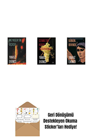 Meyaser'in Uçuşu + Cennetin Kayıp Toprakları + Günün Birinde + Okuma Sticker'ları