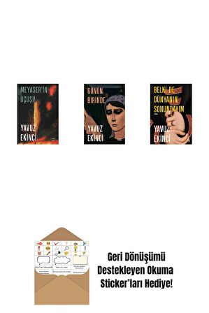 Meyaser'in Uçuşu + Günün Birinde + Belki de Dünyanın Sonundayım + Okuma Sticker'ları