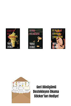 Cennetin Kayıp Toprakları + Rüyası Bölünenler + Belki de Dünyanın Sonundayım + Okuma Sticker'ları