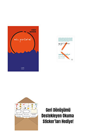 Acı Portakal + Sakar Kalem + Okuma Sticker'ları
