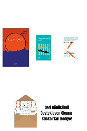 Acı Portakal + Everest Açıkhava 32 - Arta’da Morto! + Sakar Kalem + Okuma Sticker'ları