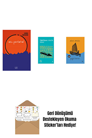 Acı Portakal + Everest Açıkhava 32 - Arta’da Morto! + Öteki Düşler + Okuma Sticker'ları