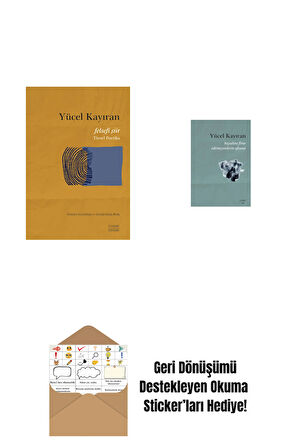 Felsefi Şiir - Tinsel Poetika + Hayaline Firar Edemeyenlerin Afsunu + Okuma Sticker'ları