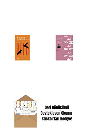 Everest Açıkhava 2 - Martha ile Hanwell + Yazarlar İçin Dans Dersleri + Okuma Sticker'ları